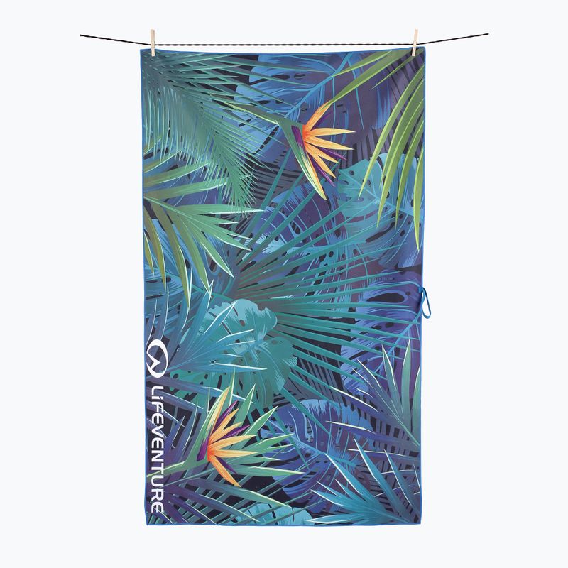 Рушник швидковисихаючий Lifeventure Recycled SoftFibre Trek tropical 2