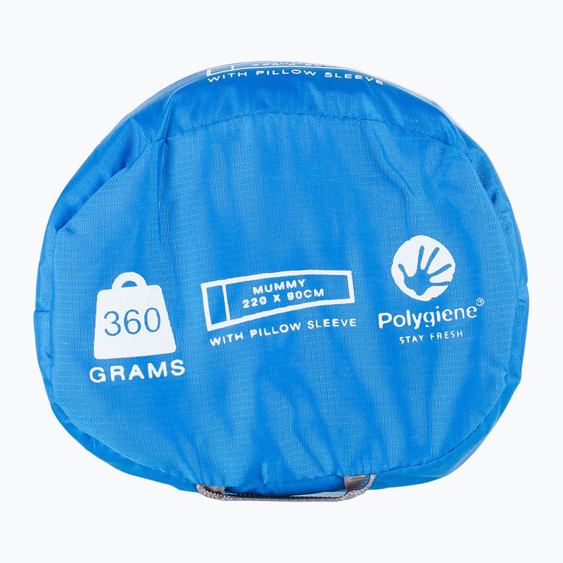 Вкладка до спального мішка Lifeventure Cotton Sleeping Bag Liner Mummy blue 7