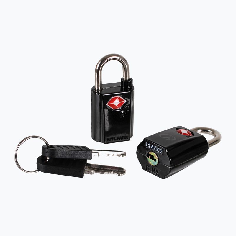 Замок Lifeventure TSA Mini Padlocks 2 pack black 2