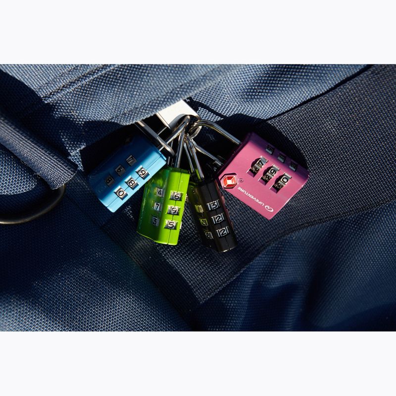 Замок Lifeventure TSA Combi Lock green 5