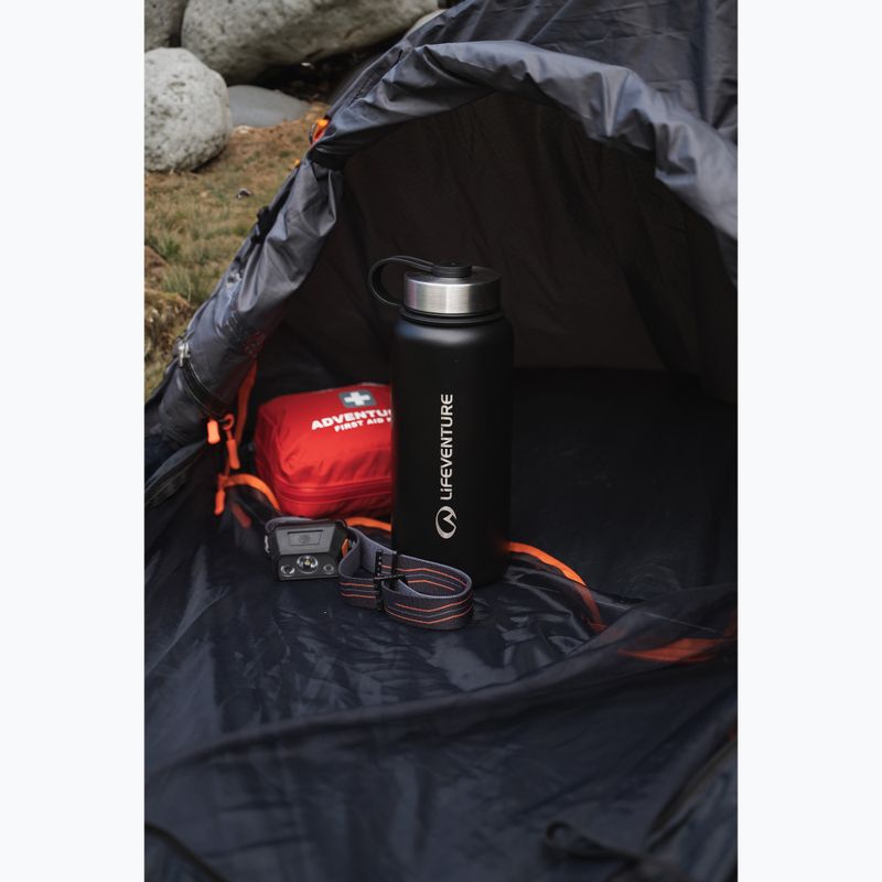 Пляшка термічна Lifeventure Stainless Steel Flask 1000 мл black 7