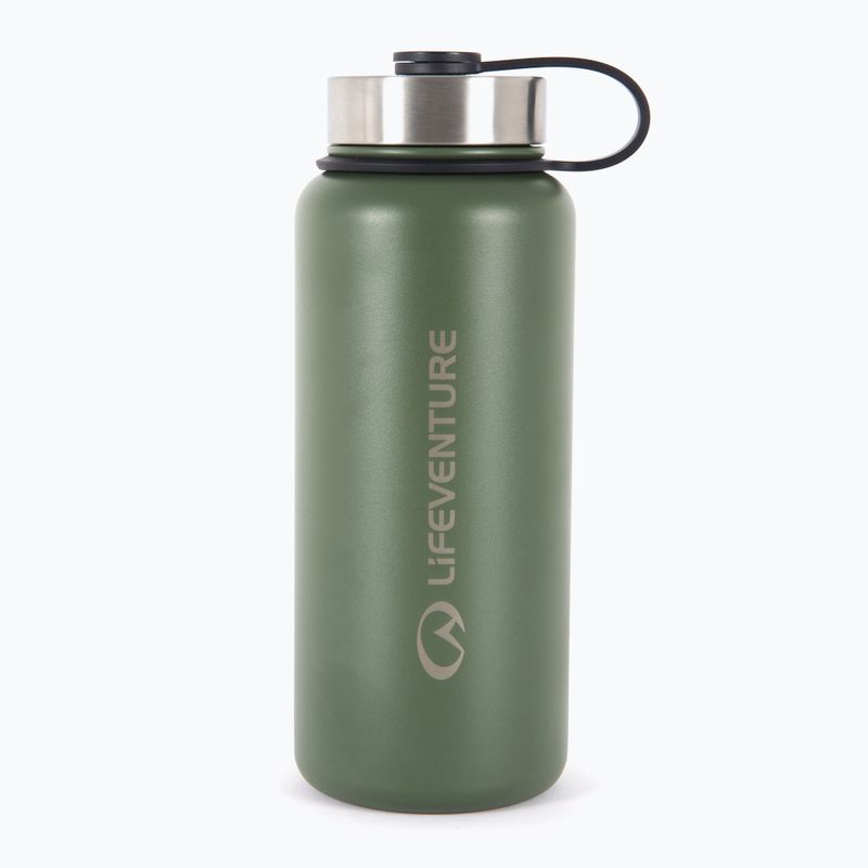Пляшка термічна Lifeventure Stainless Steel Flask 1000 мл khaki