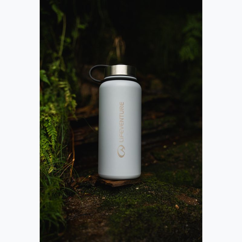 Пляшка термічна Lifeventure Stainless Steel Flask 1000 мл light grey 5