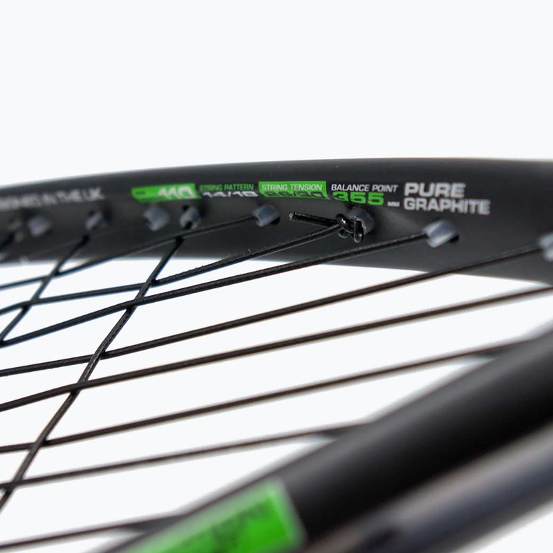 Ракетка для сквошу Karakal Raw Pro Lite 2.0 чорно-зелена KS21001 9