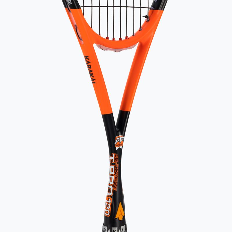 Ракетка для сквошу Karakal T-Pro 120 помаранчево-чорна KS22005 4