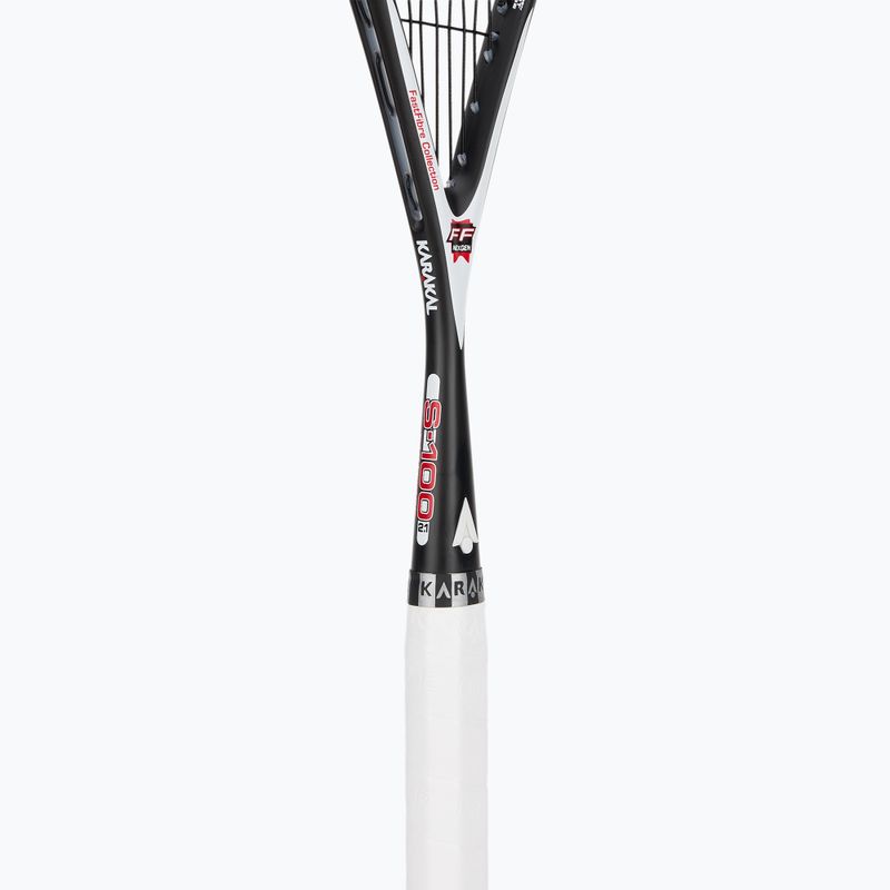 Ракетка для сквошу Karakal S-100 FF 2.1 white 4