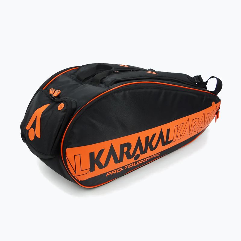 Сумка для сквошу Karakal Pro Tour Comp 2.2 9R orange 2