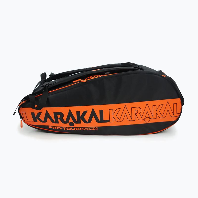 Сумка для сквошу Karakal Pro Tour Comp 2.2 9R orange 3
