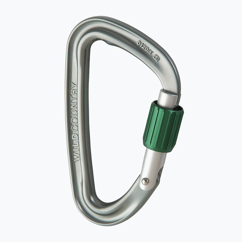 Карабін Wild Country Eos gunmetal/ green