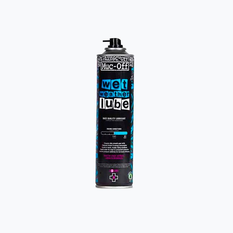 Мастило для ланцюга Muc-Off Wet Weather Lube Aerosol 400 мл  2