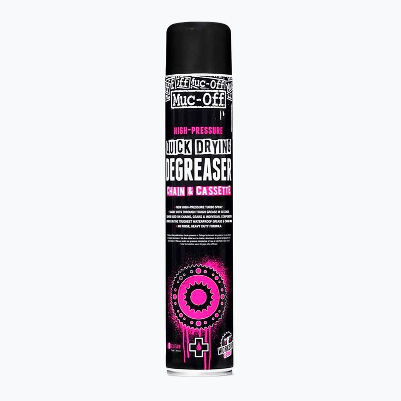 Антижир Muc-Off High Pressure Quick Drying Decreaser Chain&Cassete 750 мл