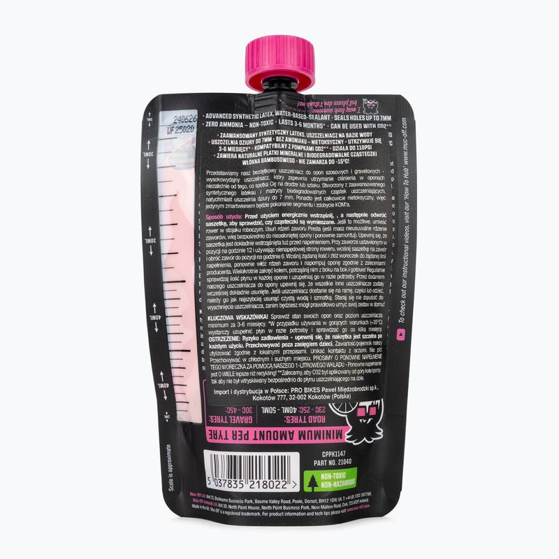 Герметик для шин Muc-Off Road & Gravel Tubeless Sealant 140 ml 2