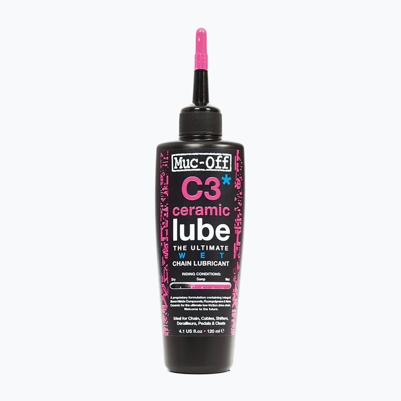 Мастило для ланцюга Muc-Off C3 Wet Ceramic Lube 120 мл