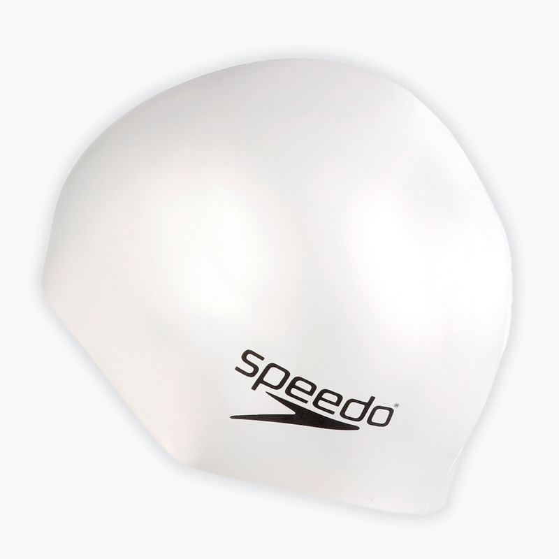 Шапочка для плавання Speedo Plain Flat Silicone біла 8-709910010 3