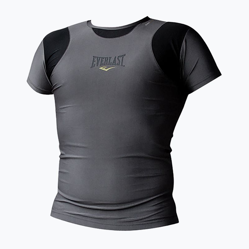 Рашгард з коротким рукавом чоловічий Everlast сірий 4429