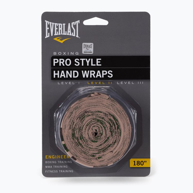 Бинти боксерські Everlast зелені 4456 CAMO