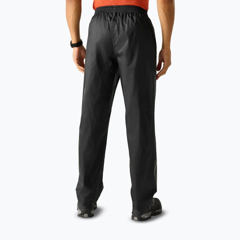 Чоловічі трекінгові штани REGATTA Pack It Overtrousers black 3
