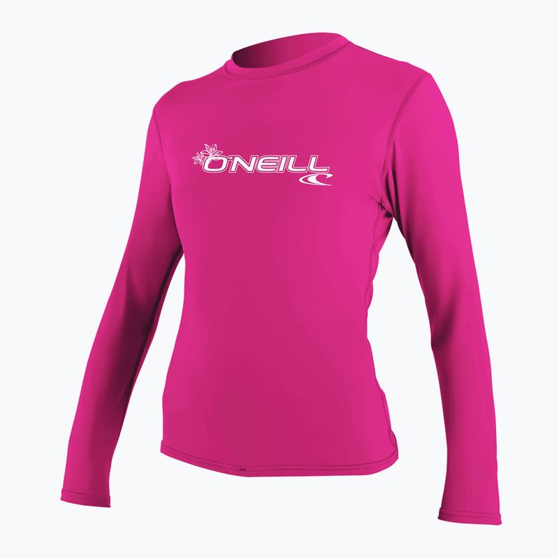 Жіночий лонгслів для плавання O'Neill Basic Skins Sun Shirt лисиця рожевий