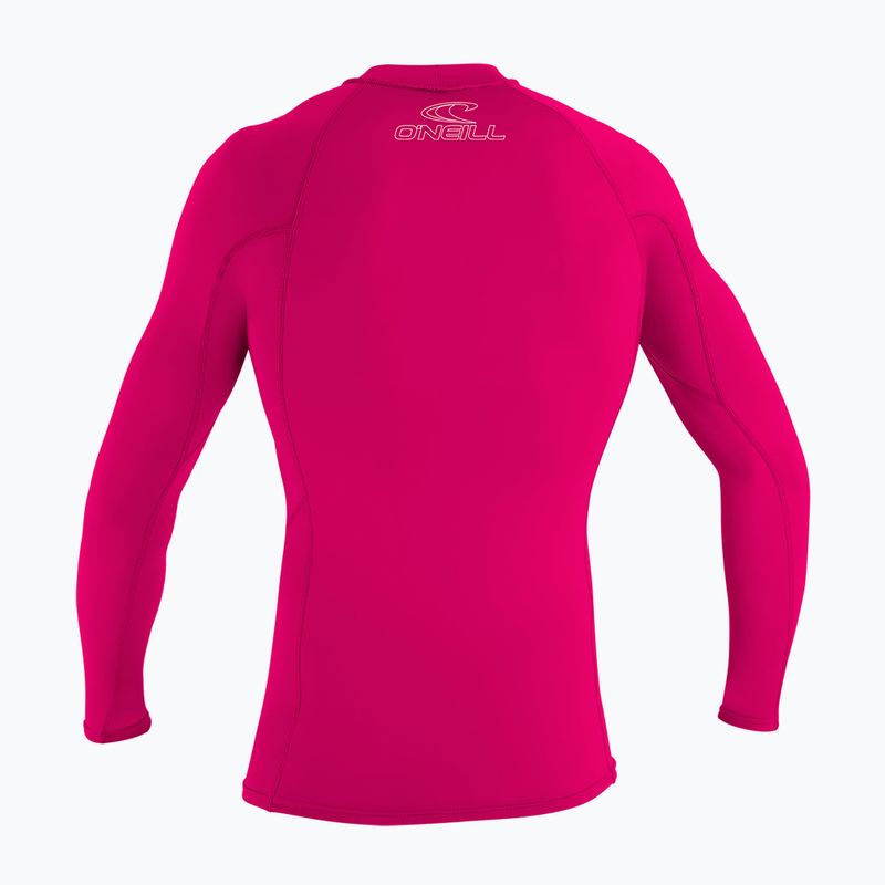 Дитячий плавальний лонгслив O'Neill Basic Skins LS Rash Guard кавун 2