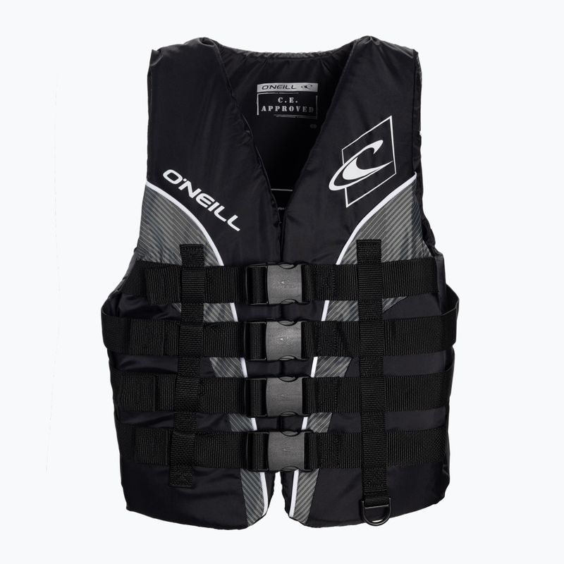 Страхувальний жилет O'Neill Superlite 50N ISO чорний/чорний/димчастий білий