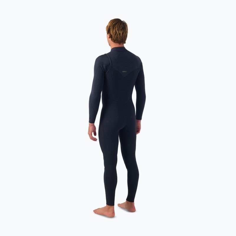 Гідрокостюм чоловічий O'Neill Hyperfreak 5/4+ mm Chest Zip Full black/black 4