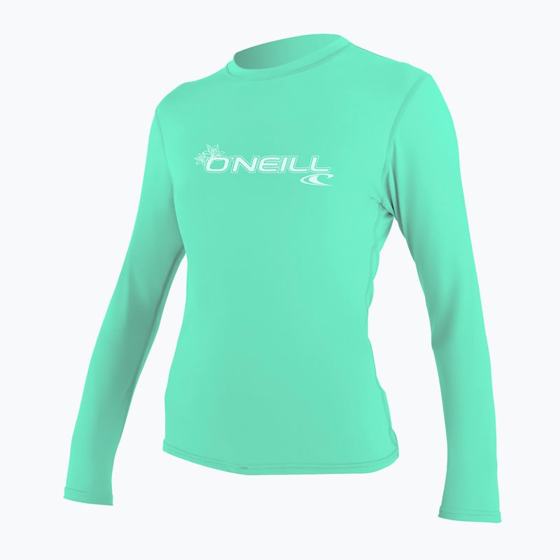 Жіночий лонгслів для плавання O'Neill Basic Skins Sun Shirt light aqua
