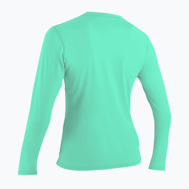 Лонгслів для плавання жіночий O'Neill Basic Skins Sun Shirt light aqua 2