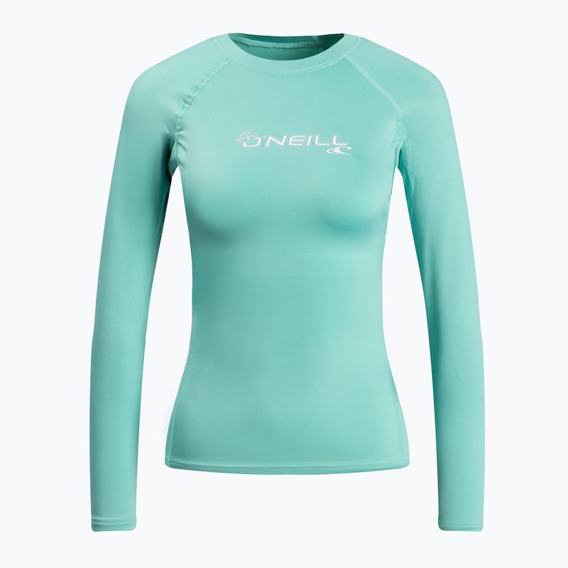 Жіночий плавальний лонгслів O'Neill Basic Skins Rash Guard light/qua
