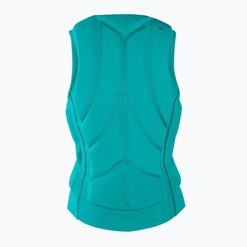Жилет захисний жіночий O'Neill Slasher B Comp light aqua/navy 2
