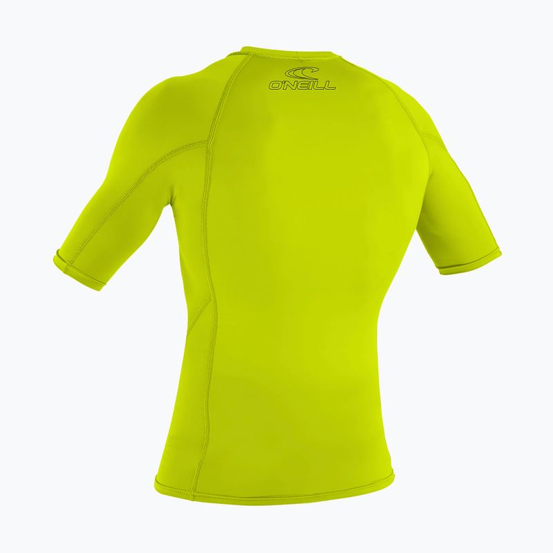 Футболка для плавання дитяча O'Neill Youth Basic Skins Rash Guard lime 2