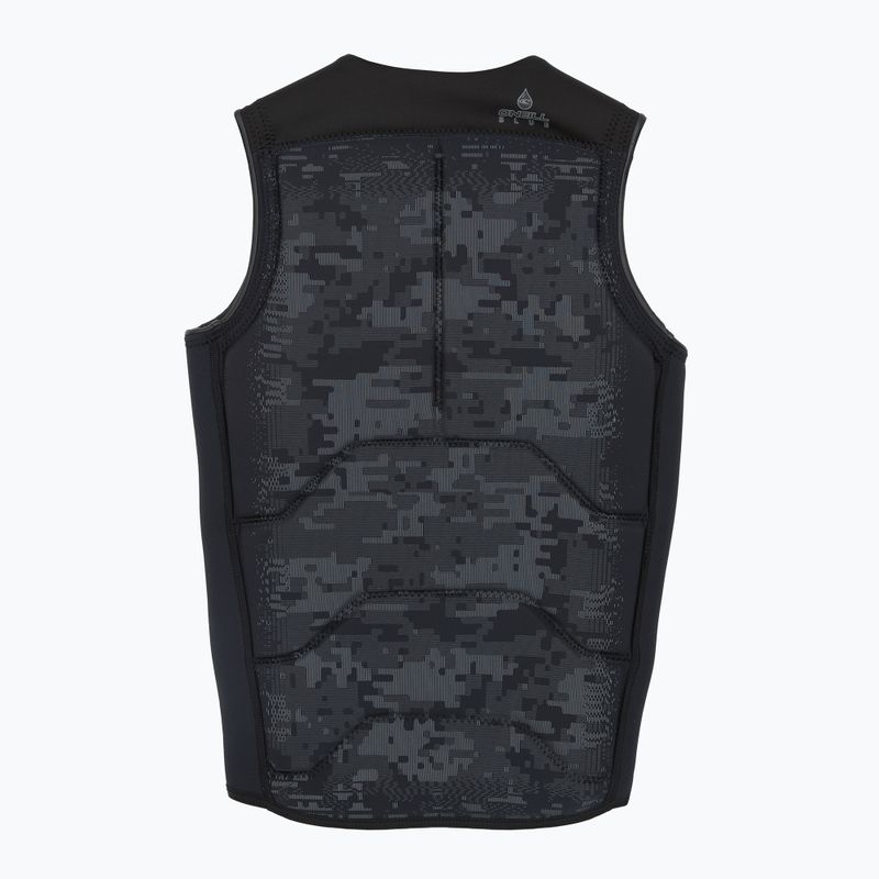Захисний жилет O'Neill Nomad Comp Vest чорне камуфляж 5491EU 2