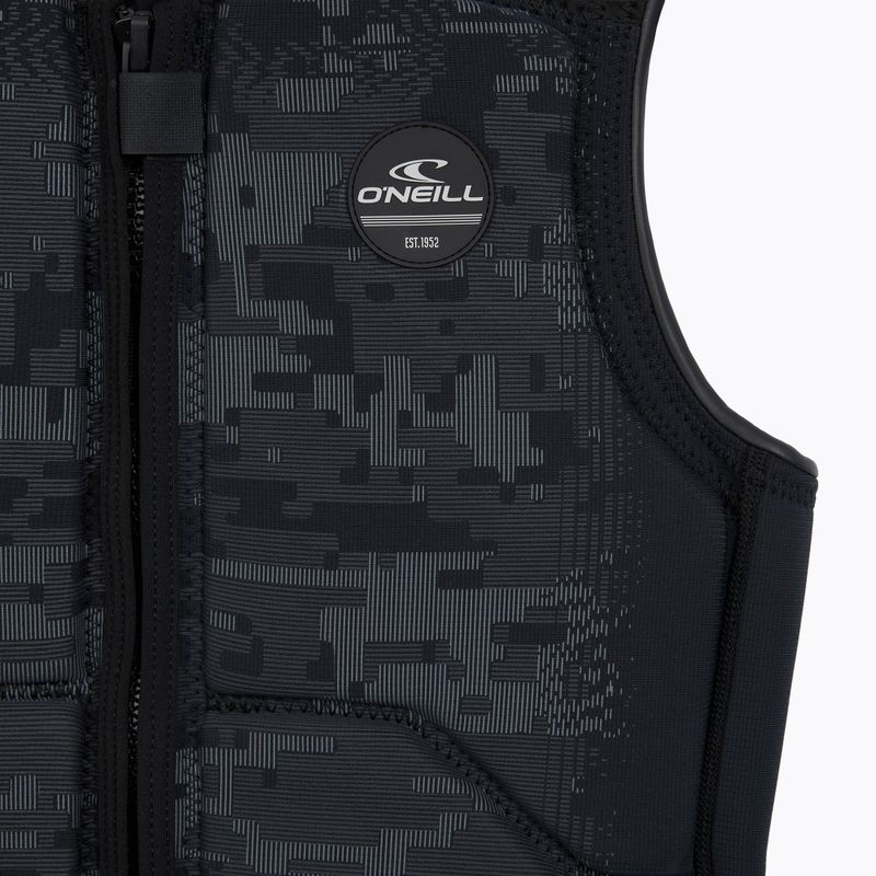 Захисний жилет O'Neill Nomad Comp Vest чорне камуфляж 5491EU 3