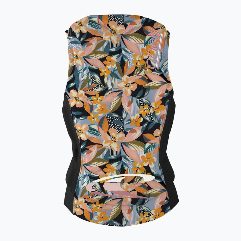 Жилет захисний дитячий O'Neill Girls Slasher Comp demi floral/black 2