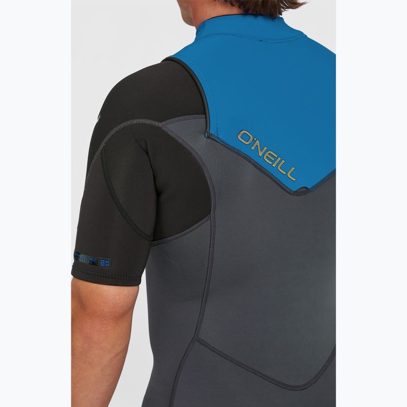 Гідрокостюм чоловічий O'Neill Hammer 2мм Chest Zip SS Spring graphite/black/ocean 7