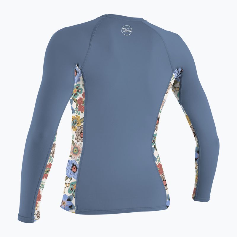 Лонгслів для плавання жіночий O'Neill Side Print Rash Guard infinity/talitha 2