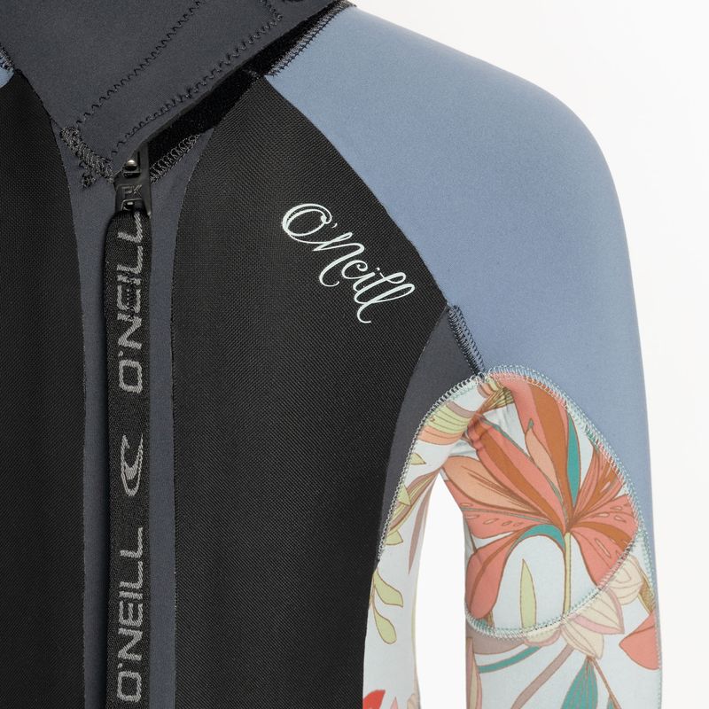 Гідрокостюм дитячий O'Neill Girls Epic 5/4 Back Zip Full graphite/dahlia/infinity 7