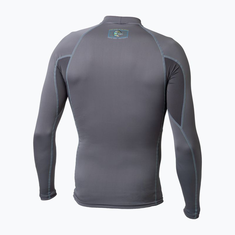 Лонгслів для плавання чоловічий O'Neill Trvlr Graphic Skins Rash Guard smoke/graphite/smoke:multi(tri-glo) 2