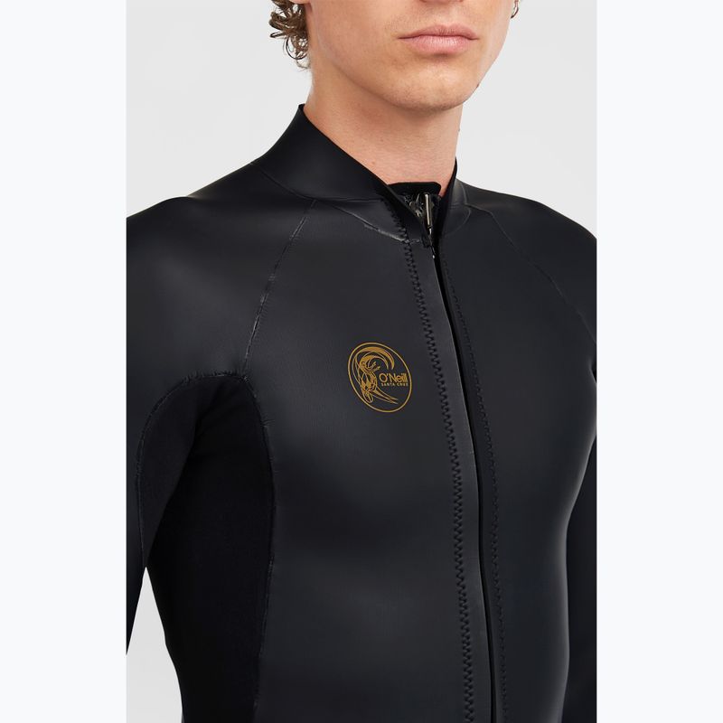 Куртка неопренова чоловіча O'Neill O'Riginal 2 mm Beavertail Full Zip Jacket black/black 3