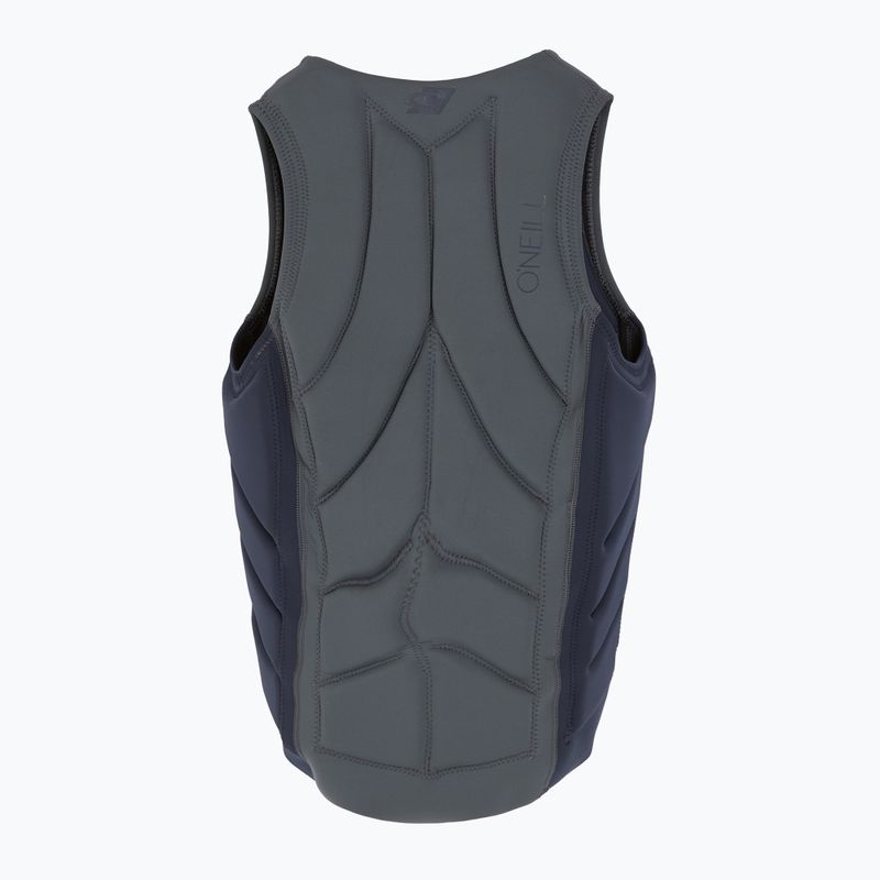 Жилет захисний чоловічий O'Neill Slasher Comp B  graphite/abyys 2