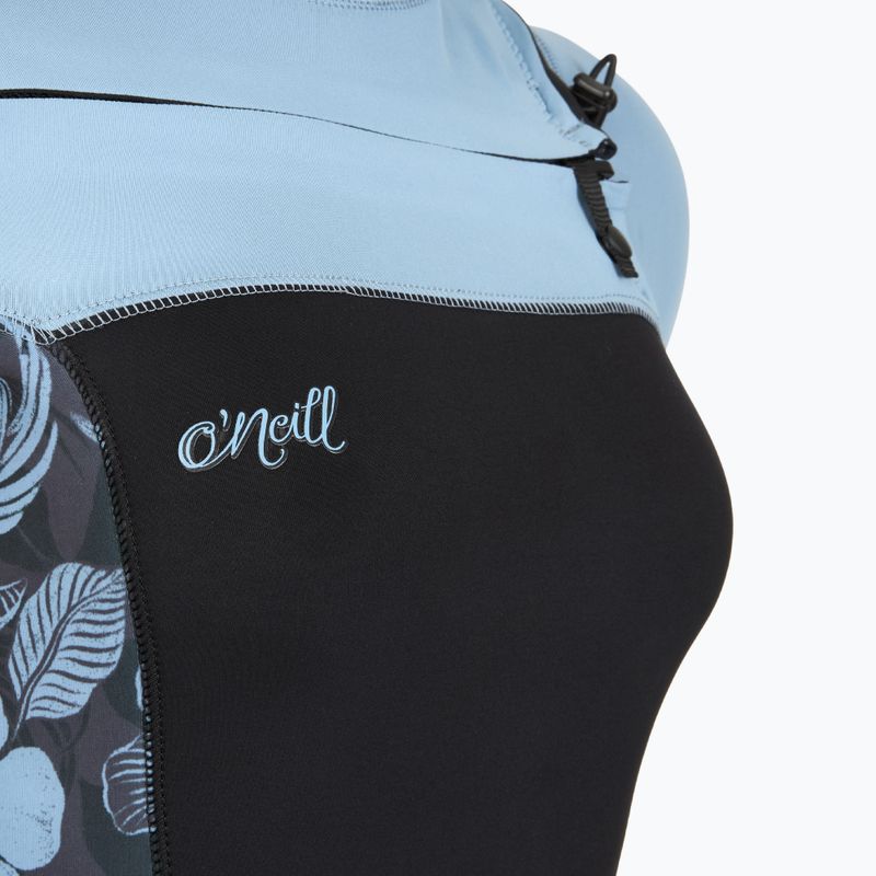 Гідрокостюм жіночий O'Neill Epic 5/4 mm Chest Zip Full black/stormy palm/faded denim 4