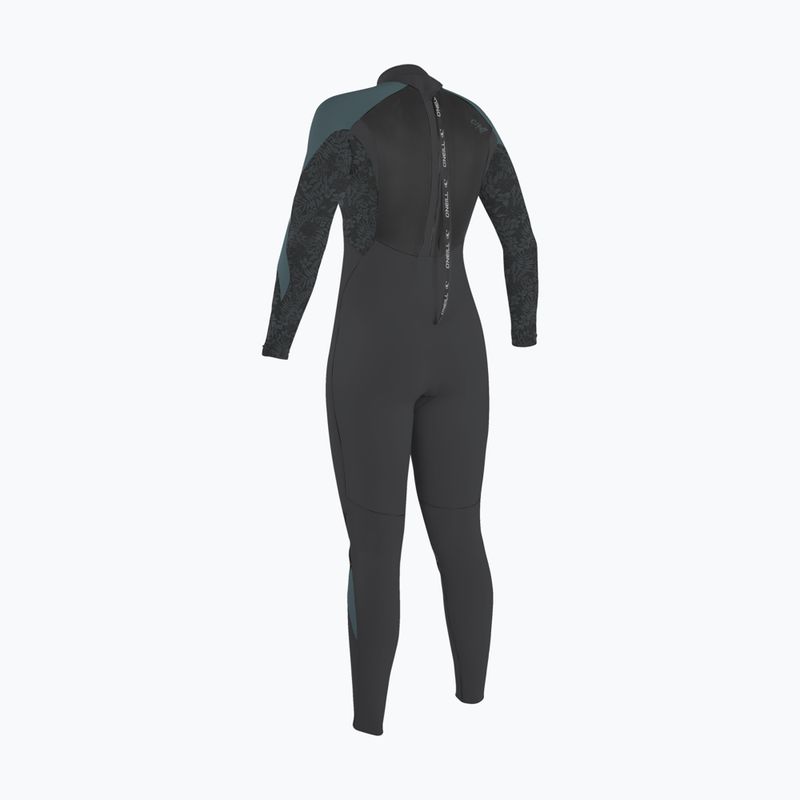 Гідрокостюм жіночий O'Neill Epic 3/2 Back Zip Full IT1 tempered steel/shaded island sky/shade 2