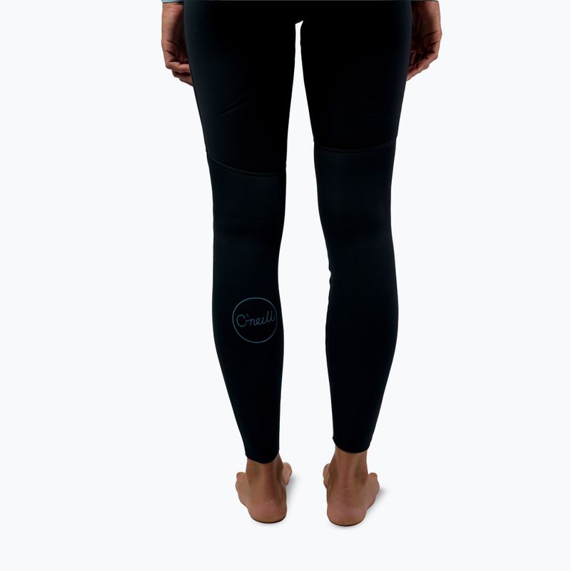Гідрокостюм жіночий O'Neill Bahia 3/2 Back Zip Full IQ5 black/surf abstract/chambray blue 10
