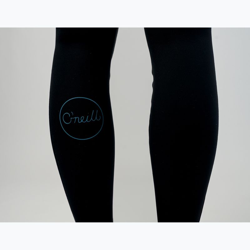 Гідрокостюм жіночий O'Neill Bahia 3/2 Back Zip Full IQ5 black/surf abstract/chambray blue 11
