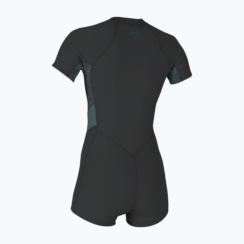 Гідрокостюм жіночий O'Neill Bahia 2/1 mm Front Zip Spring tempered steel/shaded island sky 2