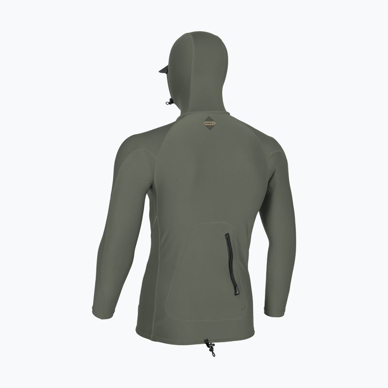 Лонгслів для плавання чоловічий O'Neill Hyperfreak Skins Rash Guard Hooded chimera/chimera 2