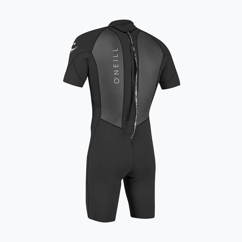 Гідрокостюм чоловічий O'Neill Reactor-2 2mm Back Zip SS Spring HJ5 black/black 2