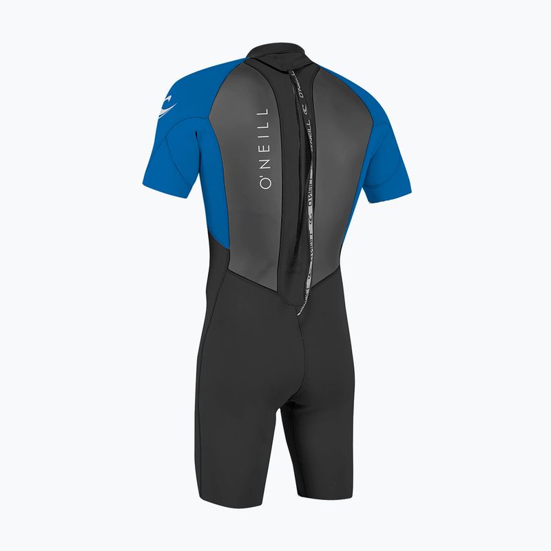 Гідрокостюм чоловічий O'Neill Reactor-2 2mm Back Zip SS Spring HJ5 black/ocean 2