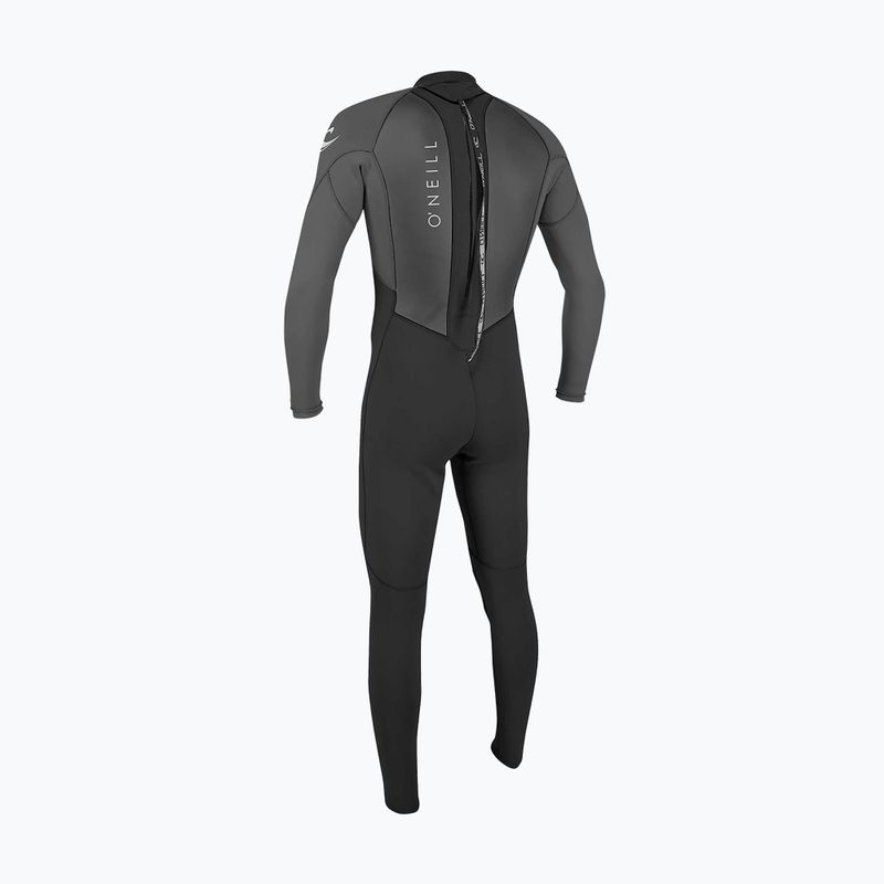 Гідрокостюм чоловічий O'Neill Reactor-2 3/2 mm Back Zip Full black/graphite 2
