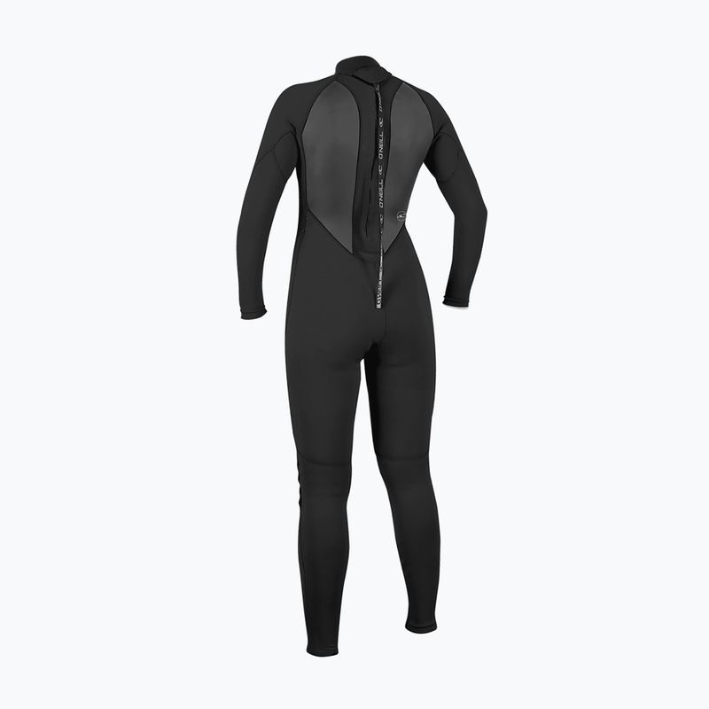 Гідрокостюм жіночий O'Neill Reactor-2 3/2 Back Zip Full J18 black/black 2