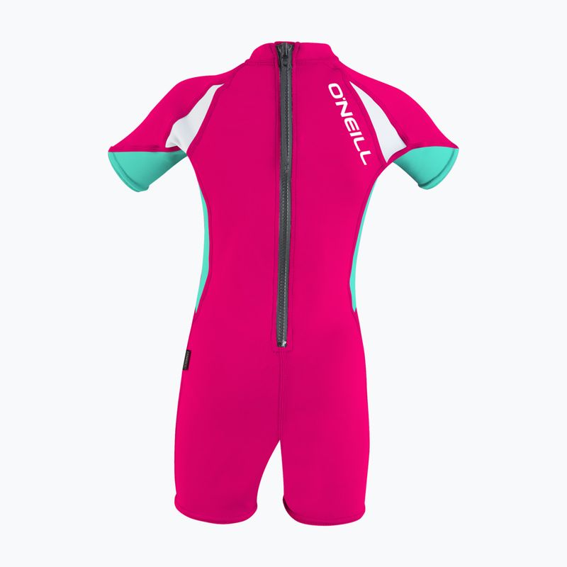 Комбінезон UPF 50+ O'Neill Child Basic Skins UV Spring IT4 watermelon/light aqua/white 2